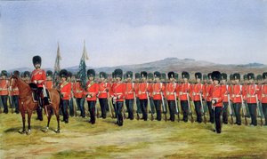 ロイヤルフジリアーズ、1876 作： Richard Simkin